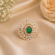 Green Cocktail Ring