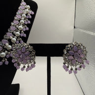 Soft Lavender Pearl Jewelry Set