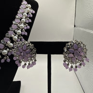 Soft Lavender Pearl Jewelry Set
